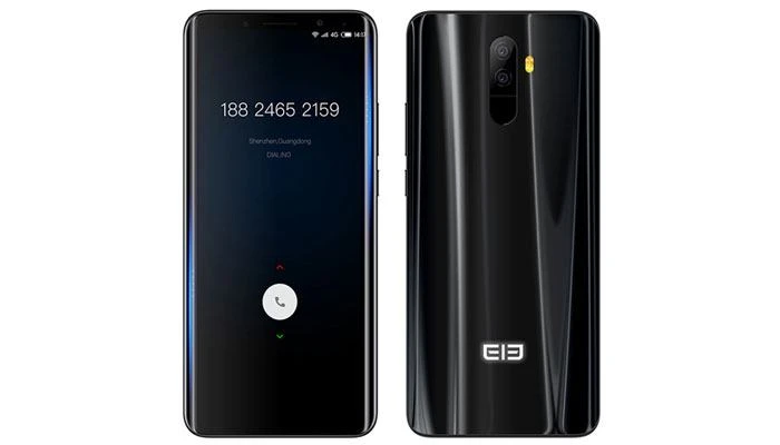 Back Front Elephone U Pro