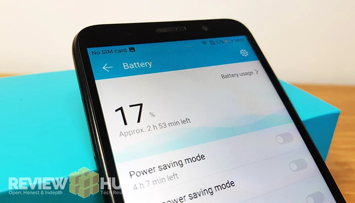 Huawei Honor 7S Battery Life