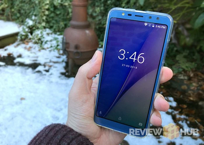 Leagoo M9 Display Blue