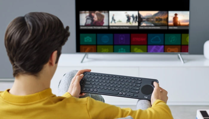 Logitech K600 TV Controls