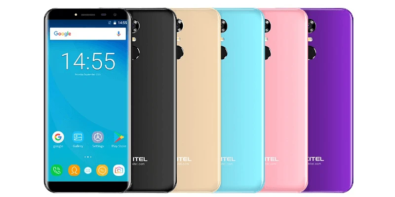 Oukitel C8 4G Colour Choices