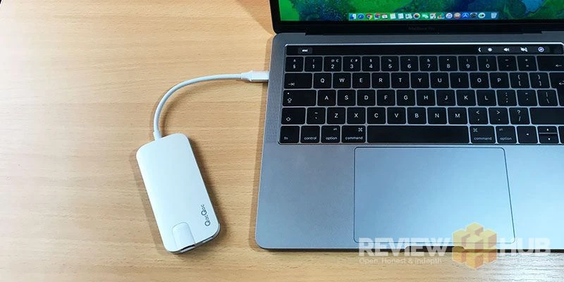 QacQoc Aluminium USB Type-C Hub