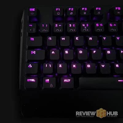 Reidea RGB Gaming Keyboard Purple LEDs