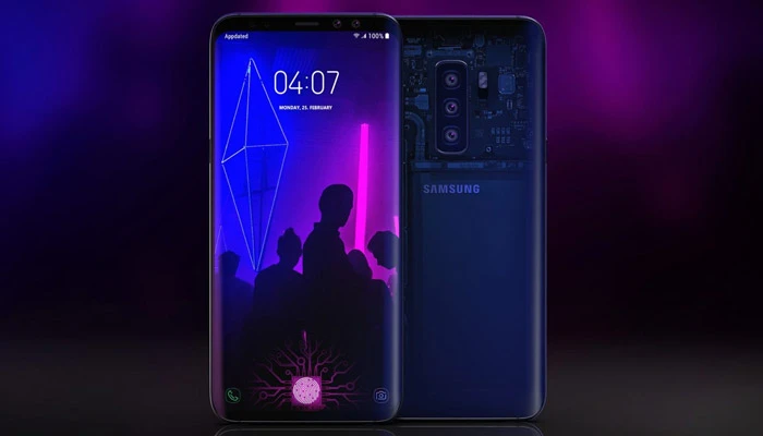 Samsung Galaxy S10 in-display fingerprint reader