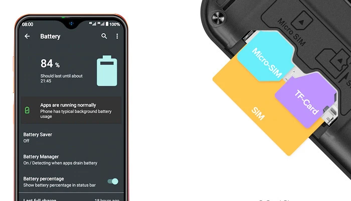 Ulefone Note 8P Battery