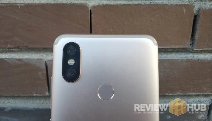Mi A2 Top of Back