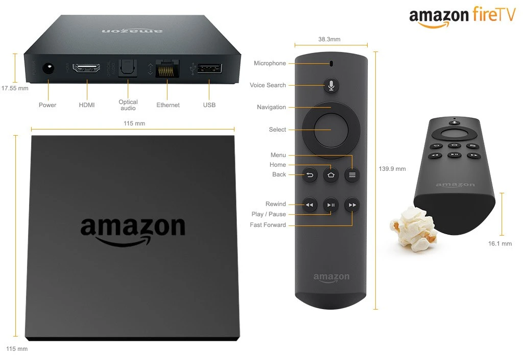 Amazon Fire TV 4K Specification
