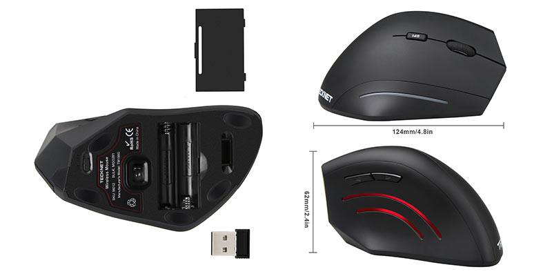 tecknet-ergonomic-mouse-dimensions