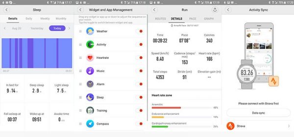 amazfit pace app