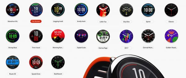 amazfit watch list