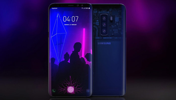 Samsung Galaxy S10 in-display fingerprint reader